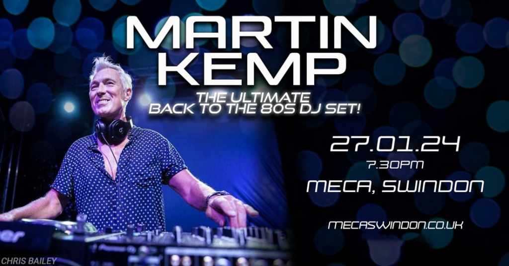 The Ultimate Back to the 80s DJ Set with Martin&nbsp;Kemp