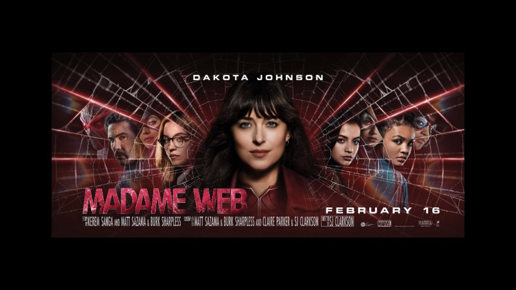 Madame Web – Coming to the Cinema This Wednesday (Feb&nbsp;14th)