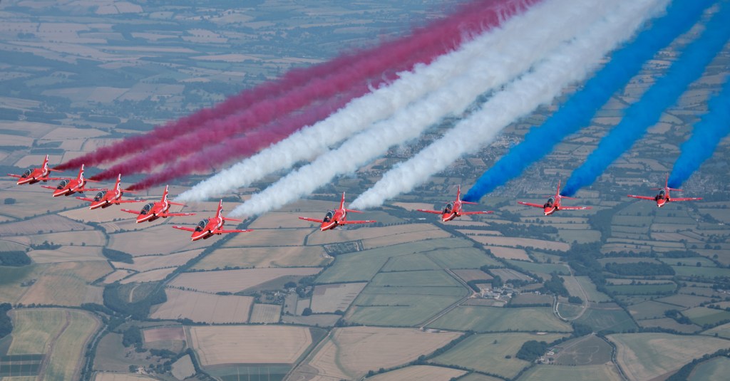 Iconic Red Arrows set to celebrate 60th anniversary at Royal International Air&nbsp;Tattoo