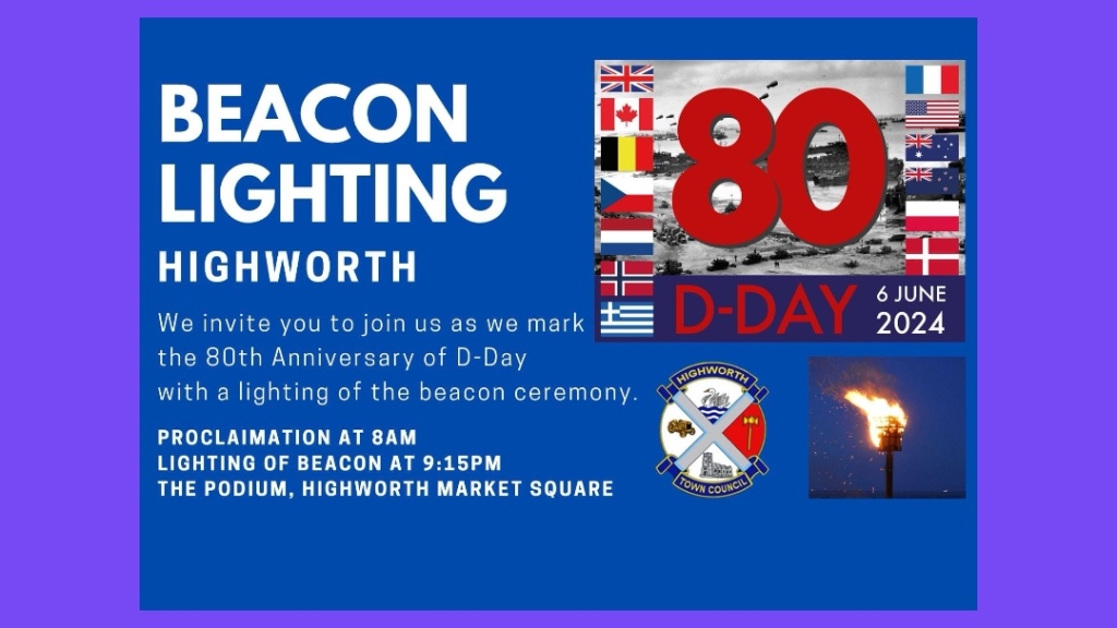 Highworth to light a beacon to mark the 80th anniversary of D-Day
