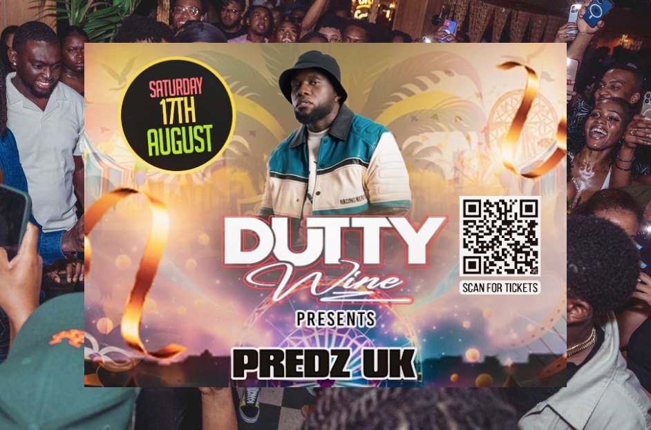 Dutty Wine Presents Predz UK This Saturday&nbsp;Night