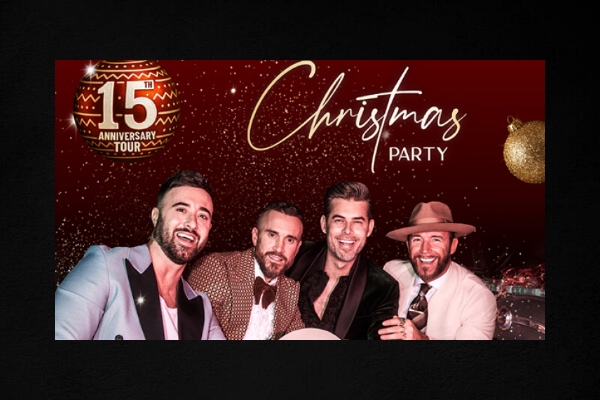 UK’s No.1 Multi-Platinum Vocal Group, The Overtones, Celebrate 15th Anniversary with the Ultimate Christmas Party at The Wyvern&nbsp;Theatre