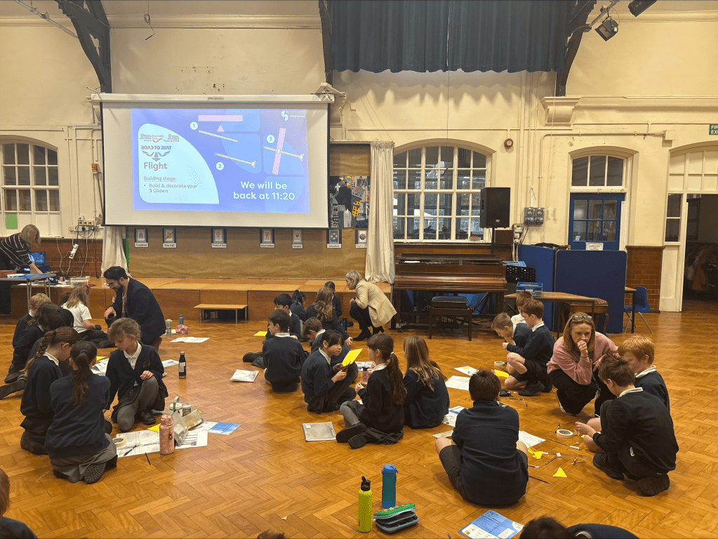 Gloucestershire school children reimagine the future of flight with Royal Air Force Charitable Trust&nbsp;workshop