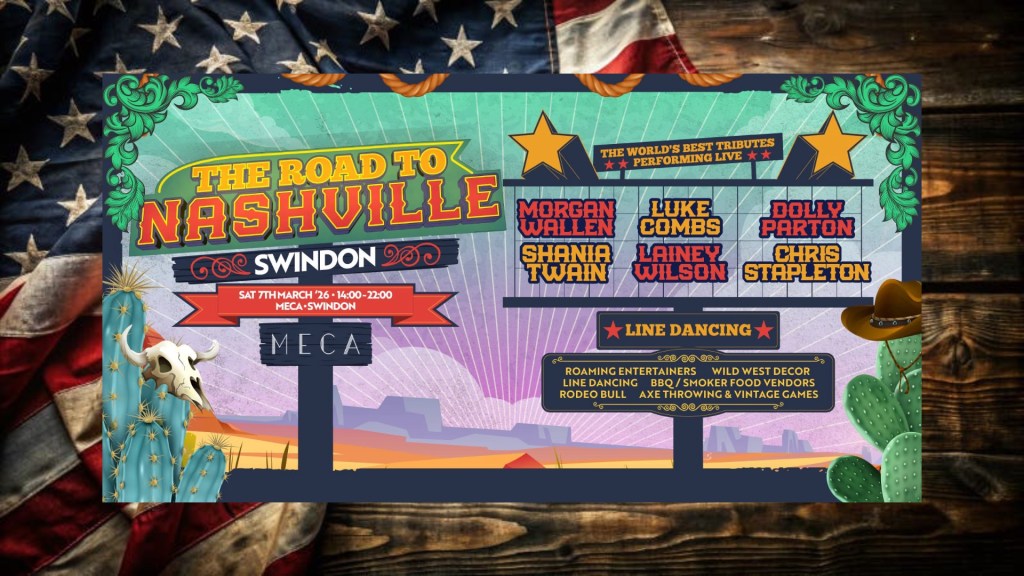 THE ROAD TO NASHVILLE FESTIVAL HEADS TO MECA, SWINDON THIS&nbsp;MARCH!