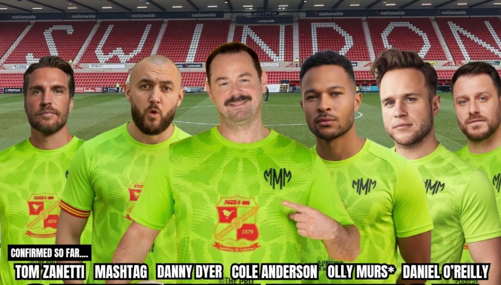 Celebrity football match coming to Swindon in memory of local resident who tragically took his&nbsp;life