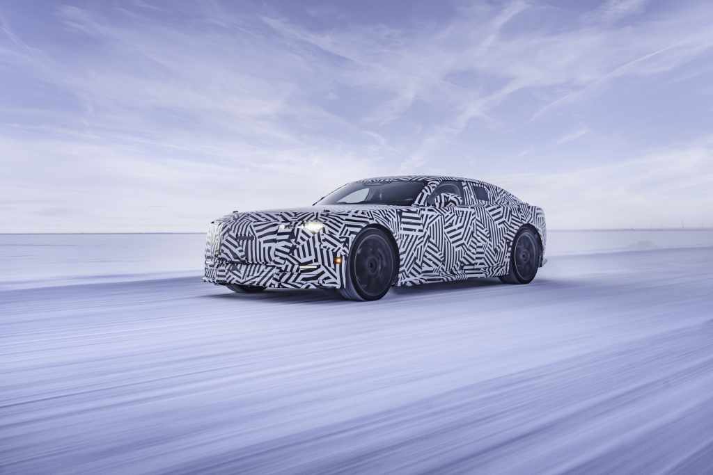 Jaguar’s new all electric luxury four-door GT has begun winter testing