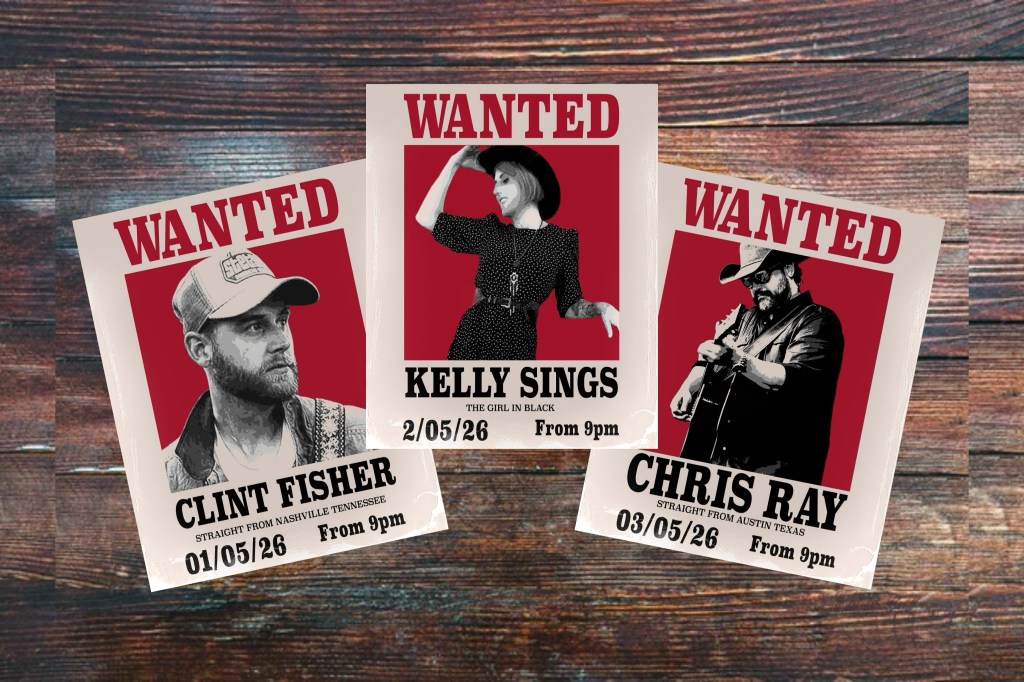 Bank Holiday Weekend Sorted! Three nights of live country music at Swindon’s very own country music&nbsp;bar