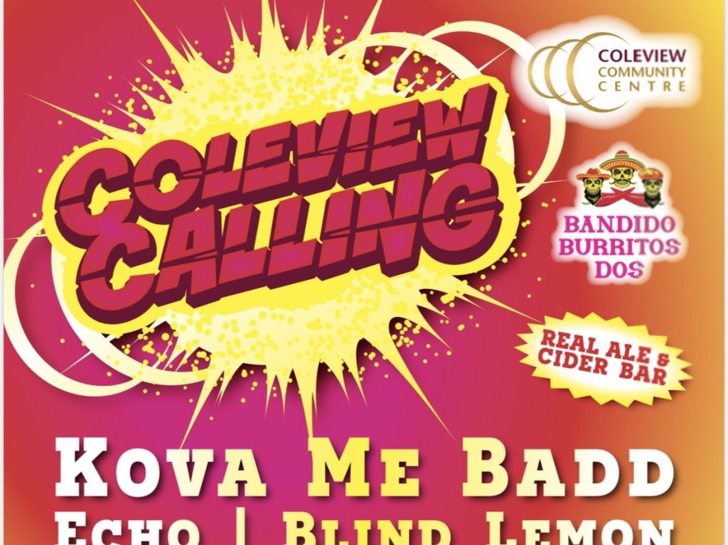 Coleview Calling… This&nbsp;Saturday!