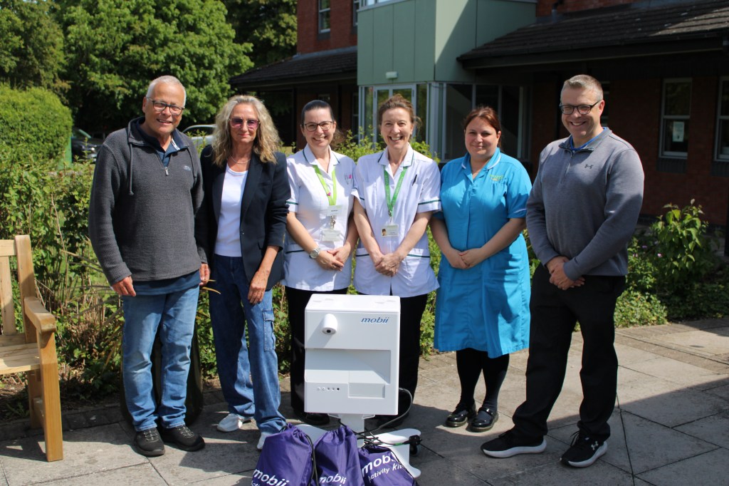 Haydon Wick Parish Council to donate Mobii Interactive Table to Prospect Hospice