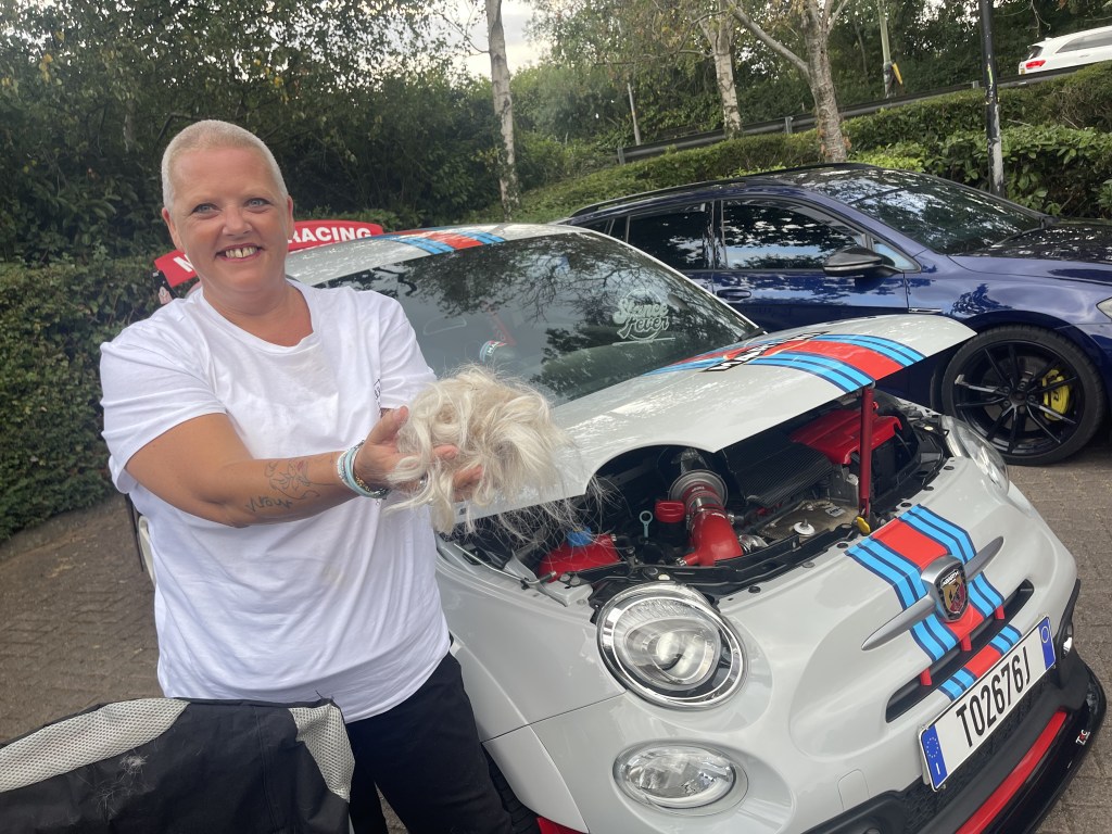 Swindon car scene comes out in force to support local petrolhead Abarth owner who is living with cancer