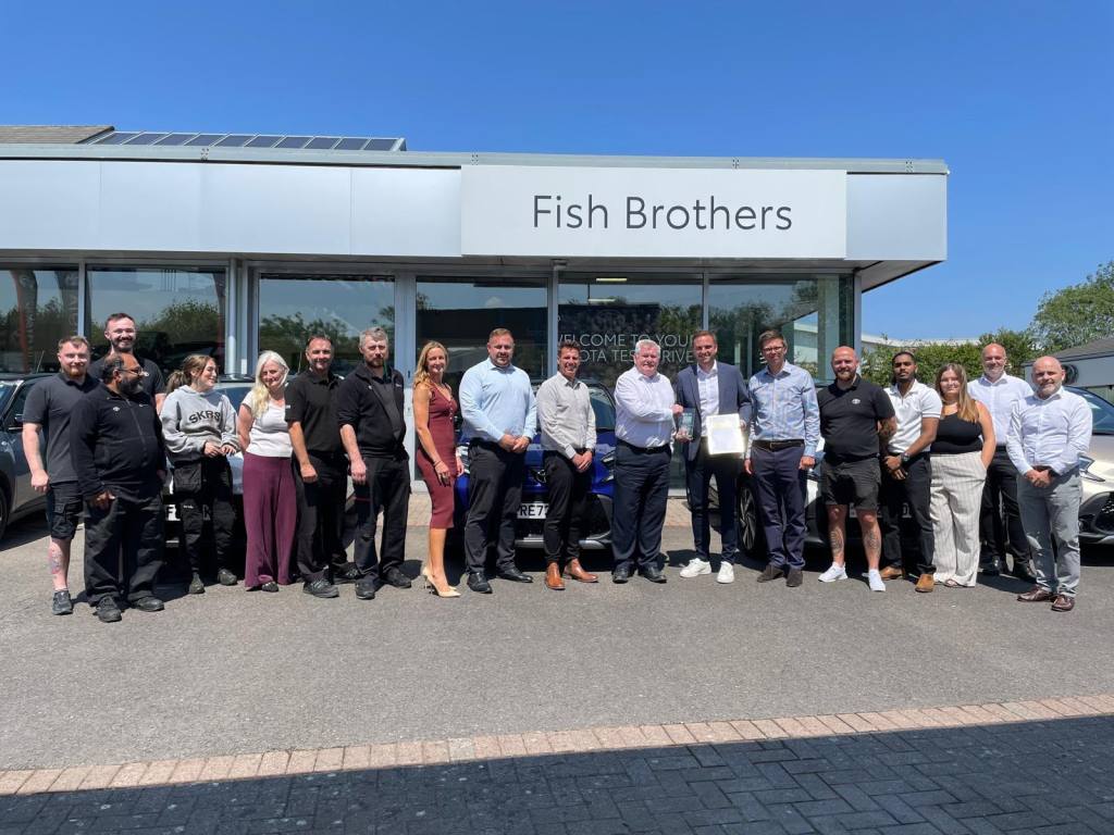 Fish Brothers Toyota Swindon Achieves Gold in Toyota’s Best Employer in Town&nbsp;Accreditation