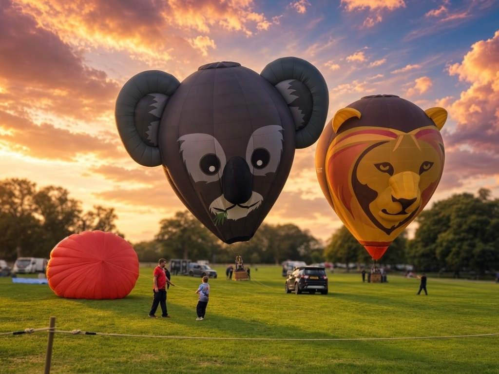 Longleat’s Lion & Koala balloons take centre stage at this years Icons of The&nbsp;Sky