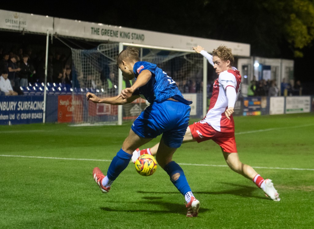 Two second half goals leave Chippenham Town FC in defeat in what was an evenly contested game