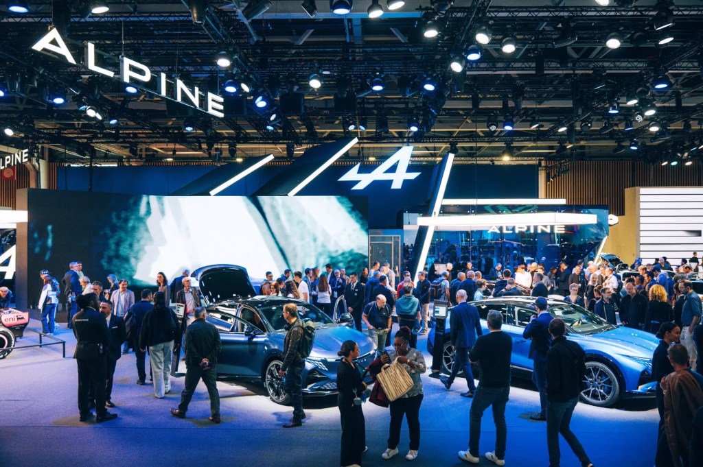 Alpine turn heads at Paris Motor&nbsp;Show